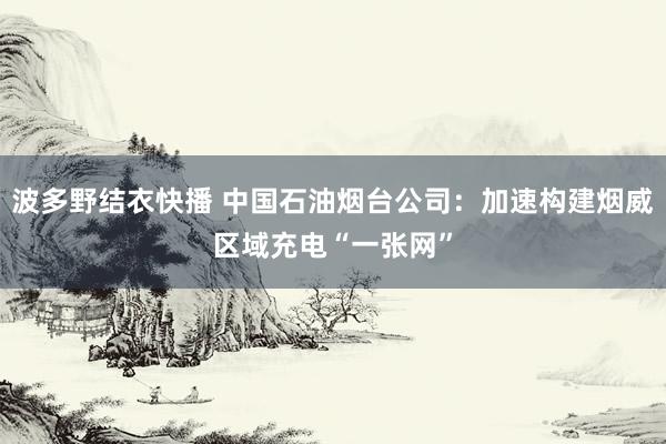 波多野结衣快播 中国石油烟台公司：加速构建烟威区域充电“一张网”